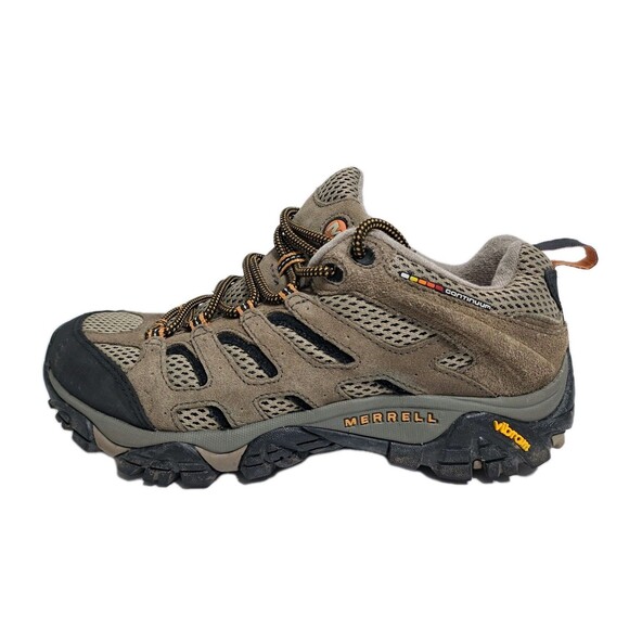 Merrell Moab Men\'s Size 7.5 WIDE Vent Shoe Walnut Suede Mesh Hiking Trail Vibram main image 6